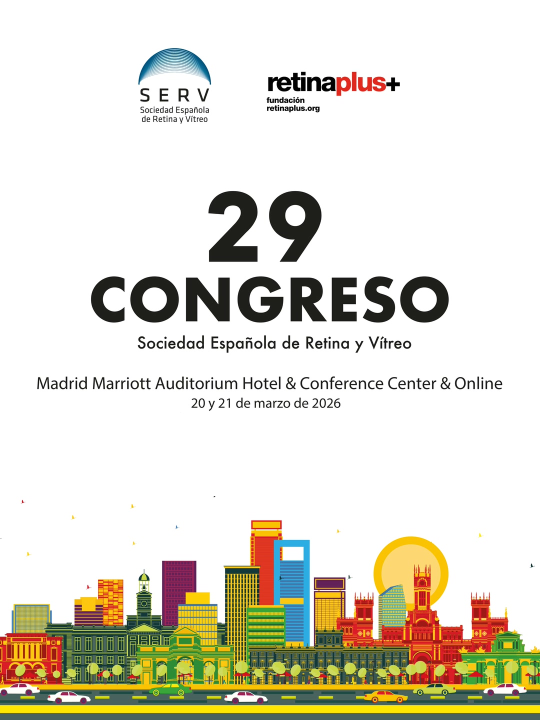 29º Congreso SERV, Madrid, 20 y 21 de marzo de 2026